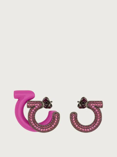 FERRAGAMO GANCINI EARRINGS