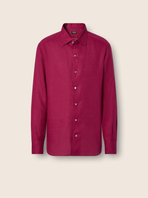 ZEGNA OASI LINO SHIRT