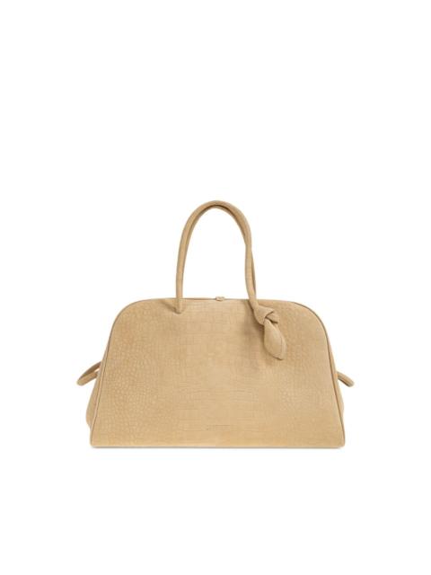 JACQUEMUS The Large Turismo crocodile-effect tote bag