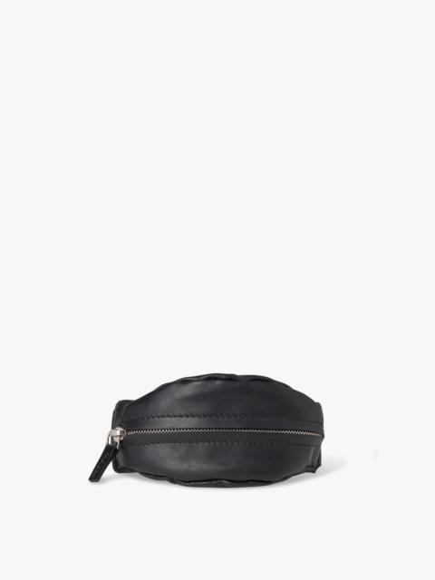 The Row Coin Wristlet in Leather