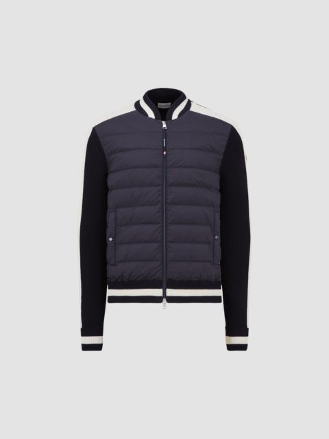 Moncler Padded Cotton Zip-Up Cardigan