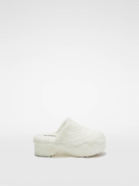 Jil Sander Fur Clogs