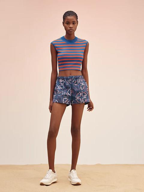 Hermès "Tatersales" beach shorts