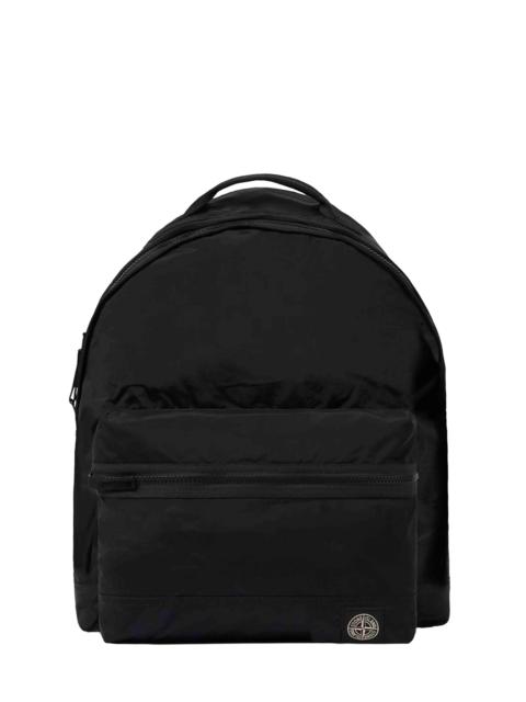 Stone Island Black Nylon Metal backpack