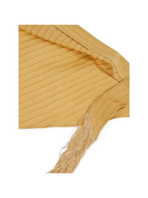 Taller Marmo Casablanca fringed headscarf