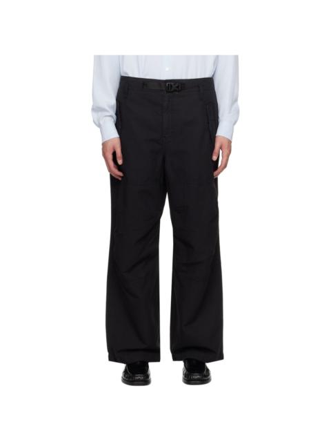 Black Gloom Cargo Pants