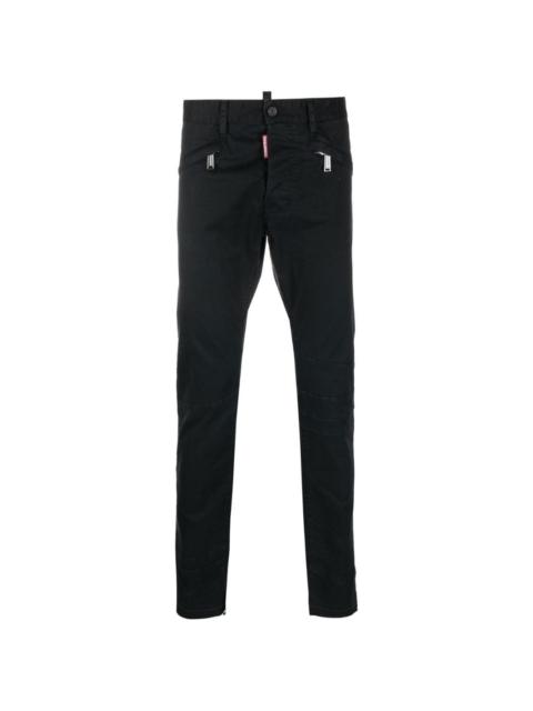 zip-pockets trousers