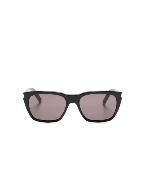 square-frame sunglasses