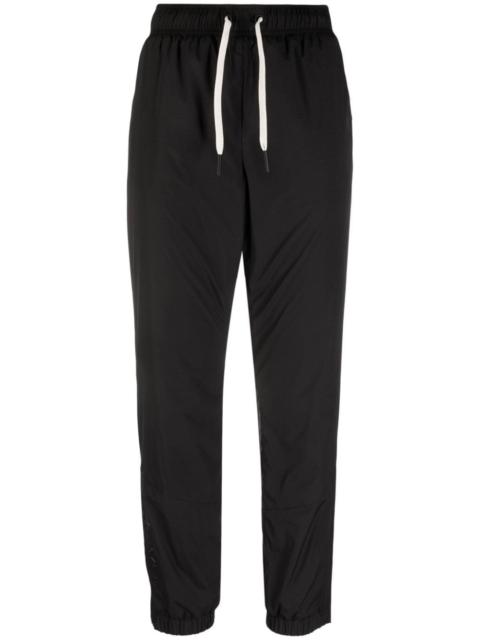 logo-print drawstring track pants