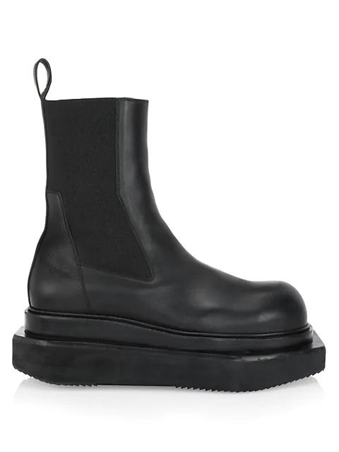 Rick Owens DRKSHDW Creeper Turbo Leather Boots