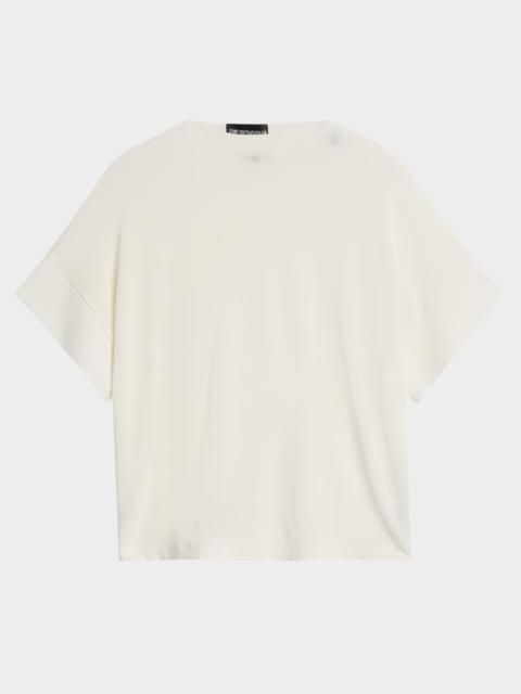 EMPORIO ARMANI Embellished Crewneck T-Shirt
