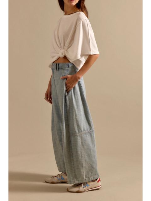 FREE PEOPLE We The Free Free To Roam Cropped Jeans