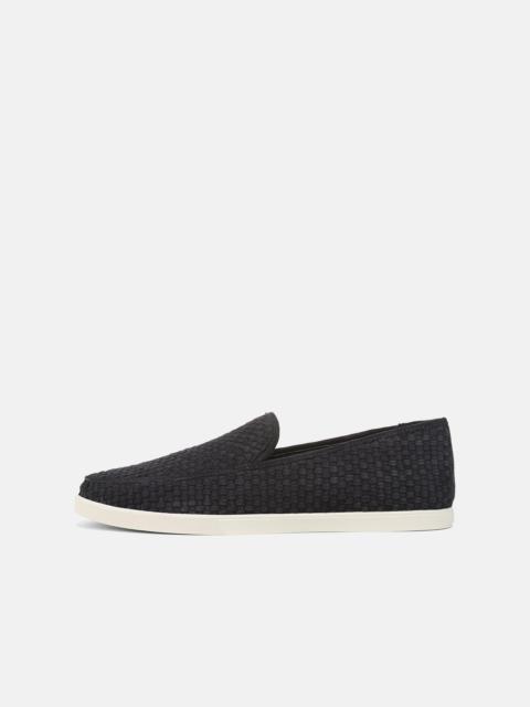 Vince Sonoma Woven Suede Loafer