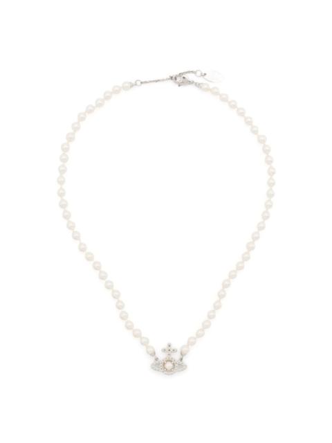 Vivienne Westwood Mini Bas Relief pearl necklace