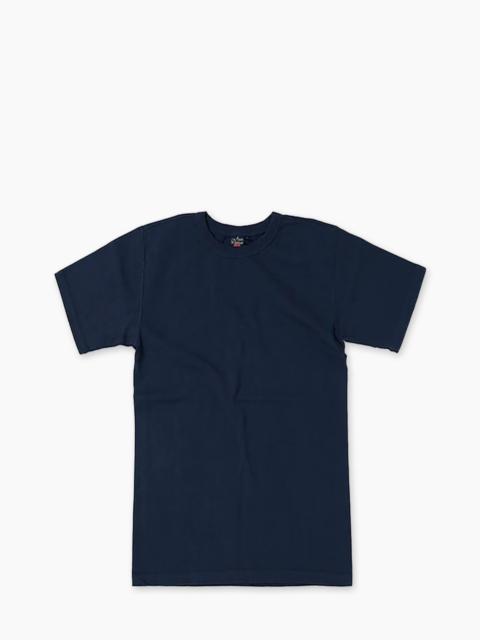 Studio D'Artisan STUDIO D'ARTISAN 9913 LOOPWHEELED T-SHIRT PACK NAVY