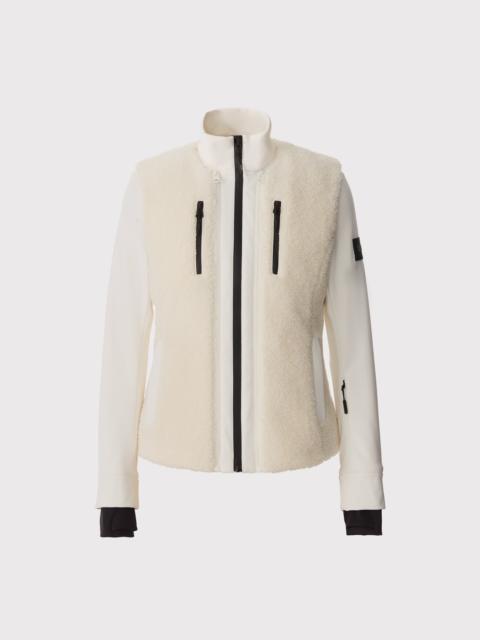 MACKAGE DEWI 3-in-1 Stretch Bonded Fleece and Teddy Ski Jacket
