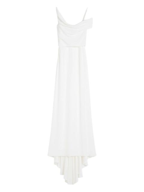 Max Mara Ghiglia draped maxi dress