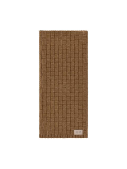 Roberto Cavalli tag scarf