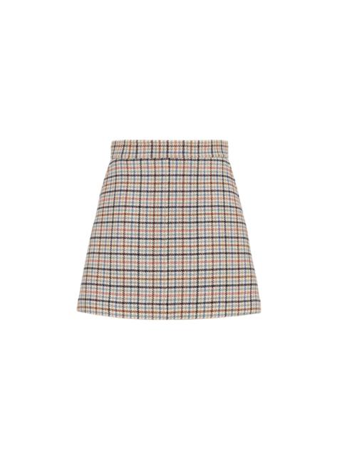 See by Chloé CHECKED SKIRT