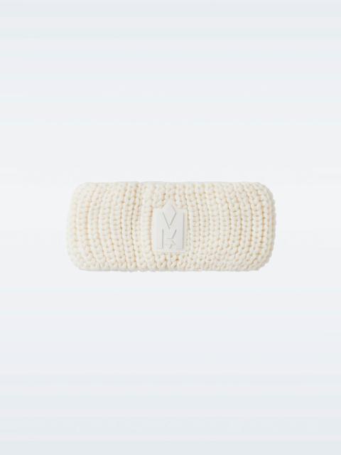MACKAGE SIM-Z Rib knit merino wool headband