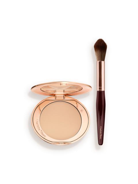 Charlotte Tilbury FLAWLESS FINISH SKIN POWDER & BRUSH KIT