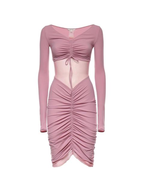 NENSI DOJAKA ruched mini dress