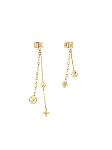 Louis Vuitton Nanogram Earphone Earrings