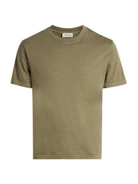 FRAME Men's Light Cotton T-Shirt - Antique Green
