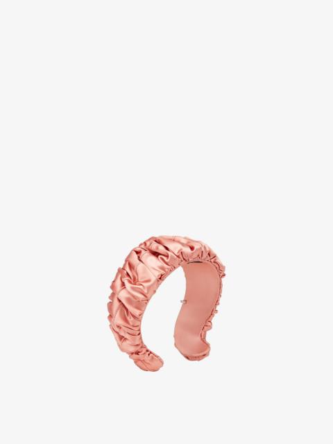 FENDI Pink satin headband