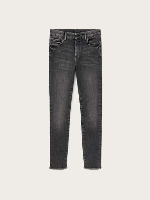 ALLSAINTS MILLER PUSH UP SKINNY FIT DENIM JEANS
