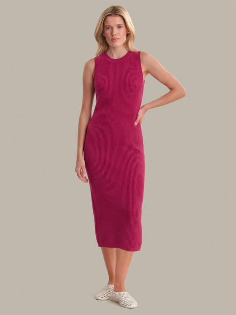 525 america Emma: Crewneck Shaker Stitch Cotton Tank Dress