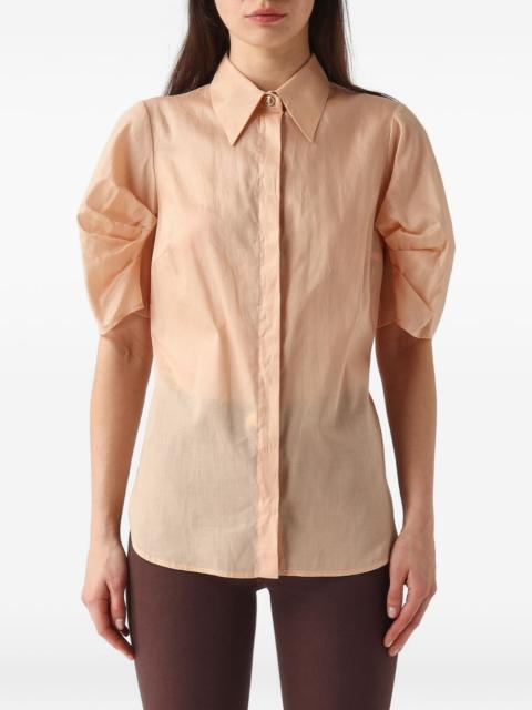 ELISABETTA FRANCHI open-back shirt
