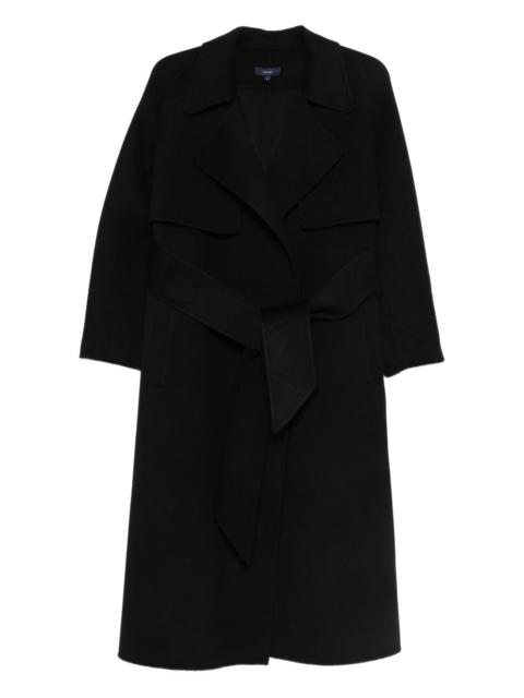soeur belted-waist coat