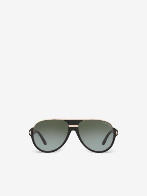 TOM FORD Dimitry pilot-frame sunglasses
