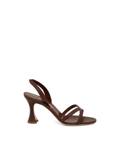 Manolo Blahnik strappy leather sandals