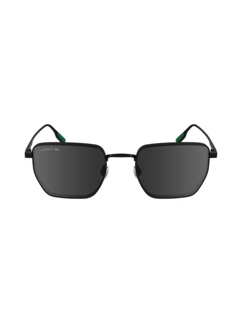 LACOSTE Premium Heritage 52mm Rectangular Sunglasses