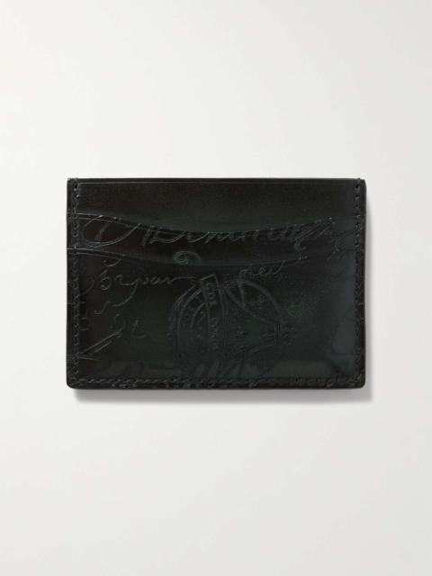 Berluti Bambou Scritto Venezia Leather Cardholder