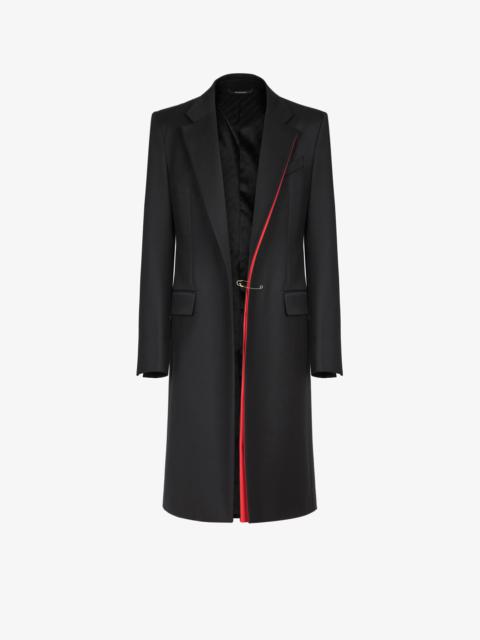 Givenchy Coat in wool with contrasting details