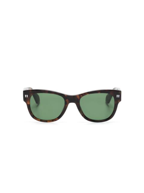 Moab oval-frame sunglasses