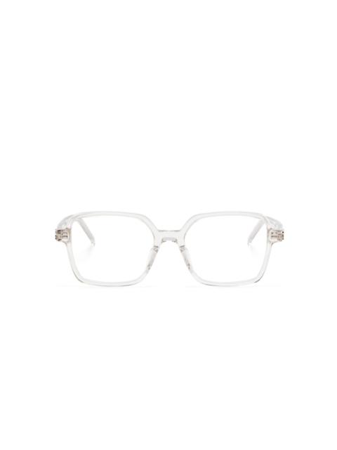 SAINT LAURENT transparent glasses
