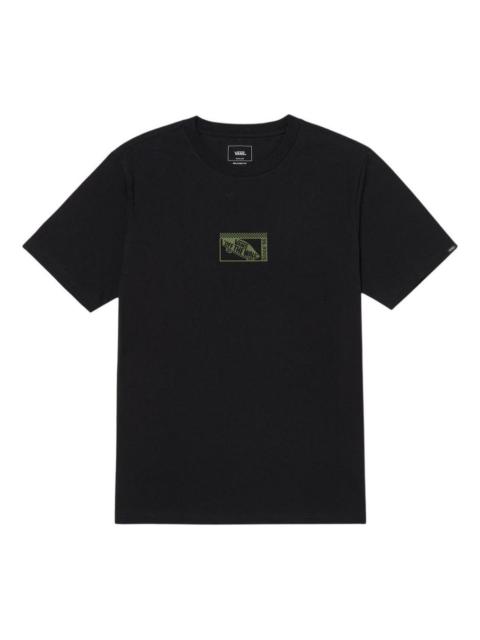 Vans Vans Overstimulated Skates Graphic T-Shirt 'Black Green' VN000GQJBLK