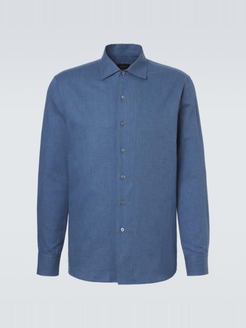 Brioni Marcello cotton shirt