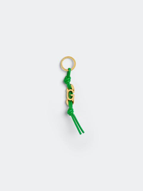 Bottega Veneta alphabet key ring g