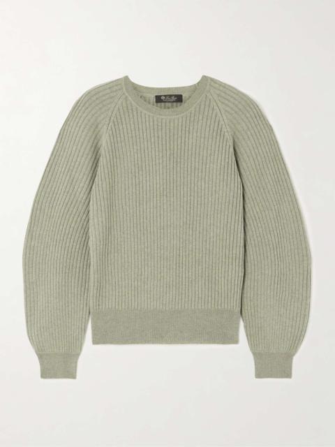 Loro Piana Ribbed cashmere sweater