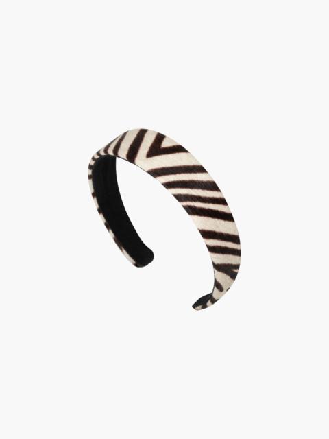 Jennifer Behr Zebra Ponyhair Cruz Headband