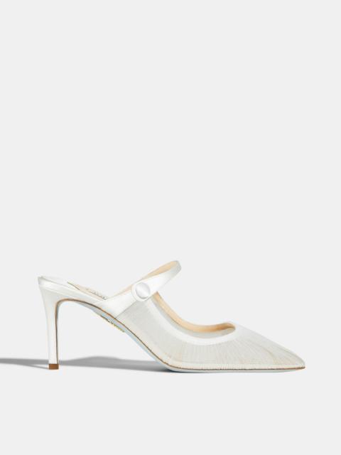 AQUAZZURA Voile Mule 75