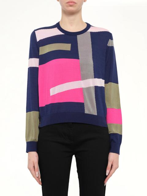 KENZO Long Sleeve Top in Multicolor