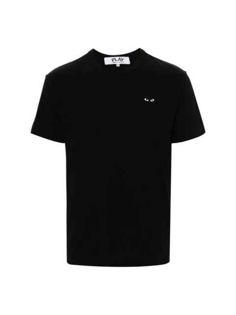 Comme des Garçons PLAY heart-patch cotton T-shirt