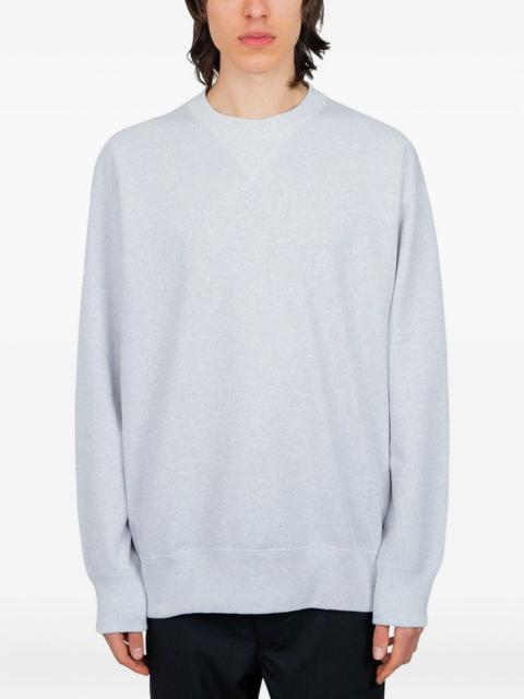 Comme des Garçons Homme button-detail crew-neck sweatshirt