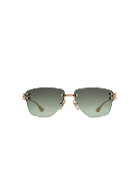 DITA rimless geometric-frame sunglasses